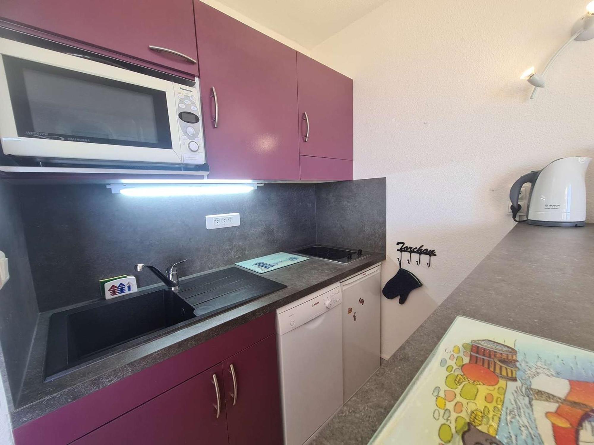 Appartement 2 Pieces/Cabine, Piscine, Parking, Bord De Mer - Saint Jean De Monts - Fr-1-224C-81 Bagian luar foto
