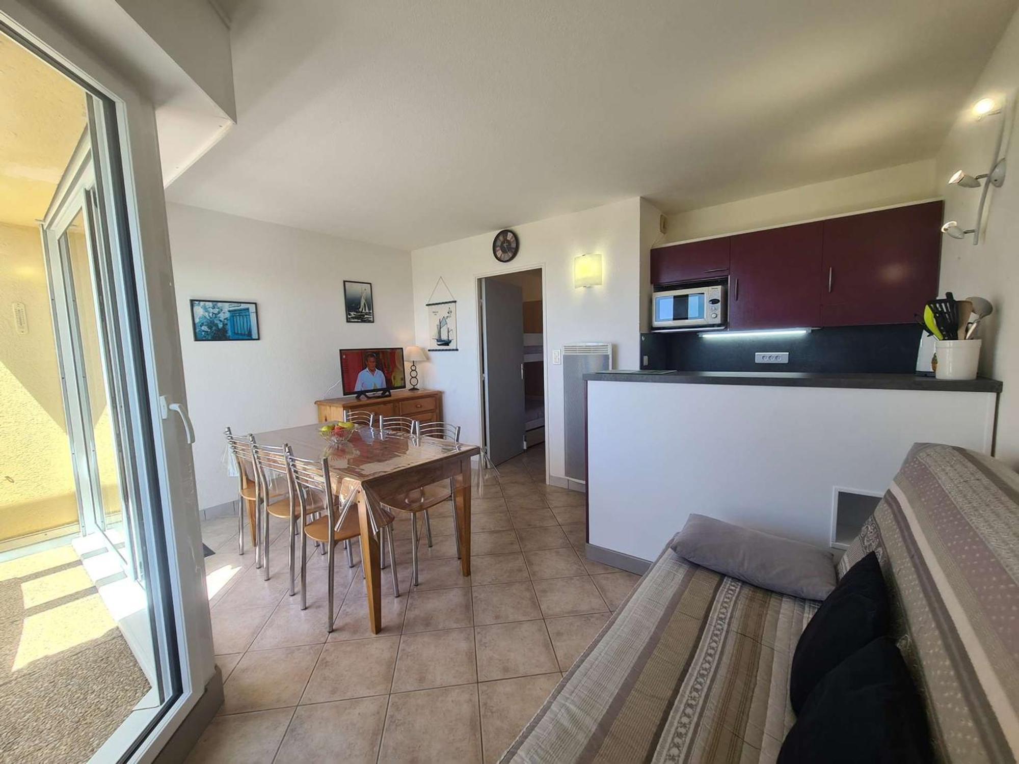 Appartement 2 Pieces/Cabine, Piscine, Parking, Bord De Mer - Saint Jean De Monts - Fr-1-224C-81 Bagian luar foto