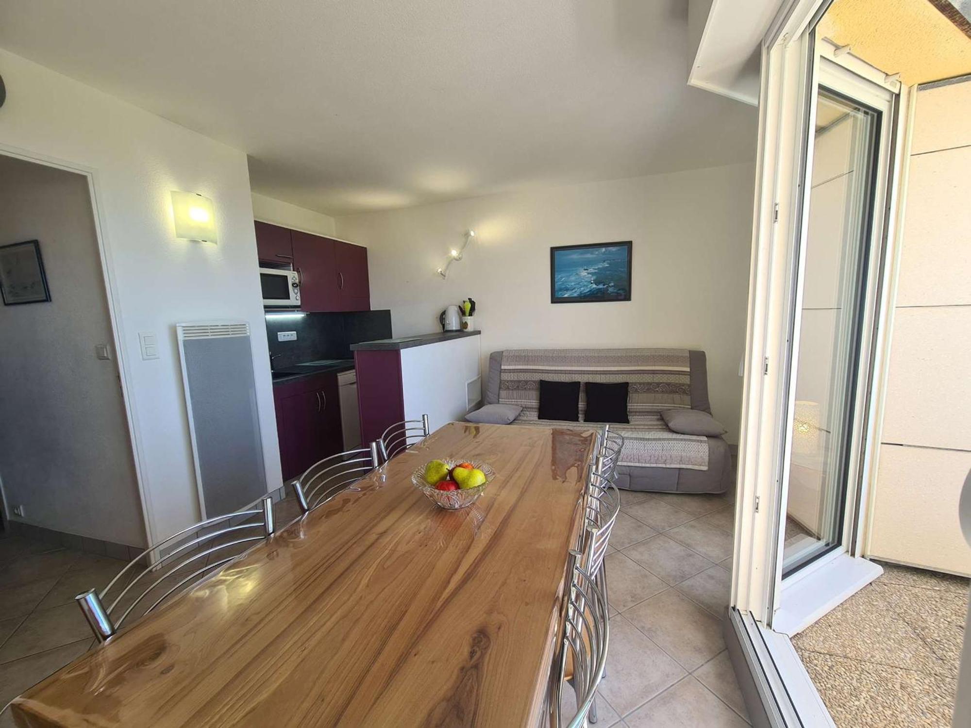 Appartement 2 Pieces/Cabine, Piscine, Parking, Bord De Mer - Saint Jean De Monts - Fr-1-224C-81 Bagian luar foto